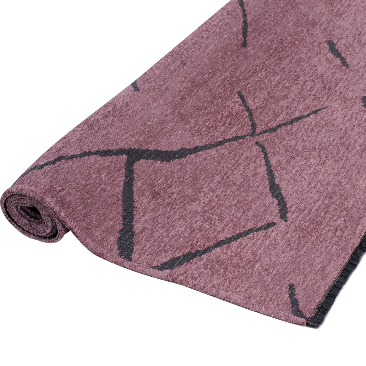 ΧΑΛΙ ΣΑΛΟΝΙΟΥ CALLISTO ΜΕ ΚΡΟΣΙΑ HM7674.06 ΣΑΠΙΟ ΜΗΛΟ ΜΑΥΡΟ 160Χ230 εκ. - Image 3