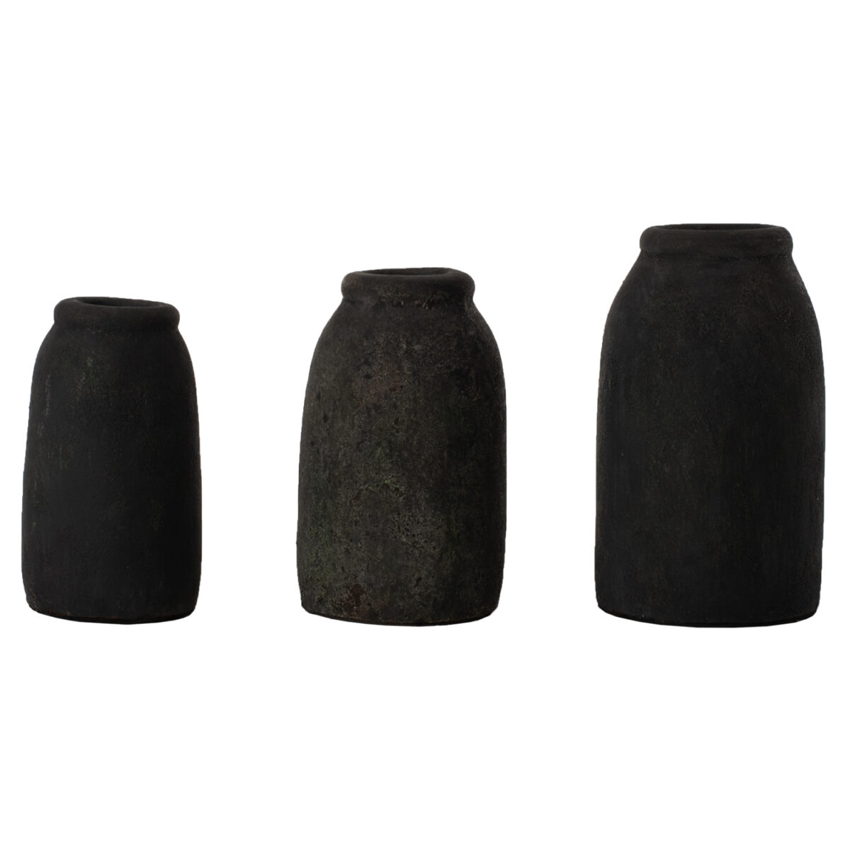 ΔΙΑΚΟΣΜΗΤΙΚA ΒΑΖA ΑΠΟ TERRACOTTA ΑΝΘΡΑΚΙ HM7711 - Image 5