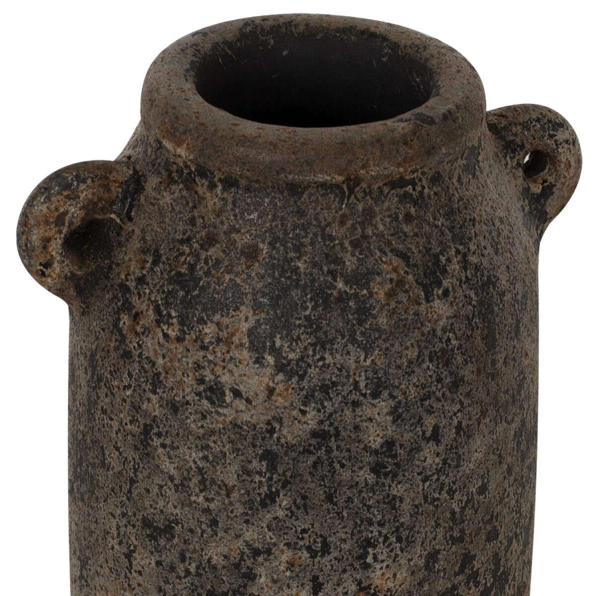 ΔΙΑΚΟΣΜΗΤΙΚA ΒΑΖA ΑΠΟ TERRACOTTA ΓΚΡΙ HM7710 - Image 7