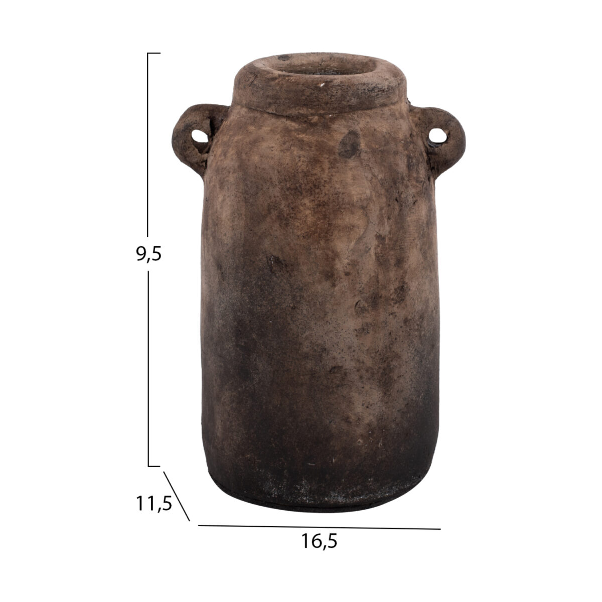 ΔΙΑΚΟΣΜΗΤΙΚΑ ΒΑΖΑ ΑΠΟ TERRACOTTA ΜΠΕΖ HM7712 - Image 4