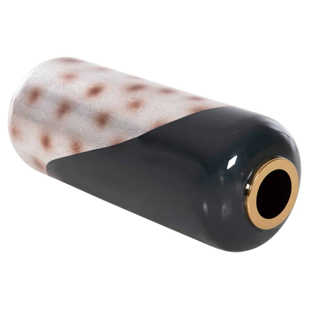 ΔΙΑΚΟΣΜΗΤΙΚΟ BAZO ΔΑΠΕΔΟΥ RAKSASA ΗΜ4231.05 ΜΕΤΑΛΛΟ ΣΕ ΜΠΛΕ ΑΝΘΡΑΚΙ-ΑΣΗΜΙ Φ30x80Υεκ - Image 6