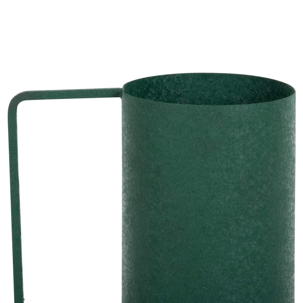 ΔΙΑΚΟΣΜΗΤΙΚΟ BAZO FLAGON HM4260.03 ΜΕΤΑΛΛΟ ΣΕ ΠΡΑΣΙΝΟ Φ26x45Υ εκ. - Image 6