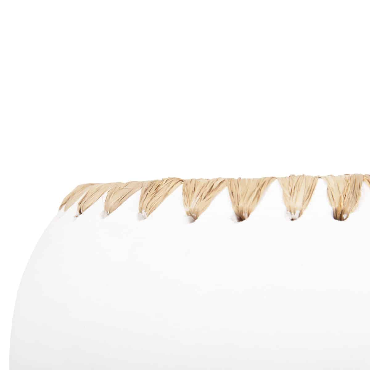 ΔΙΑΚΟΣΜΗΤΙΚΟ ΒΑΖΟ HM4375 ΤΕΡΑΚΟΤΑ ΣΕ ΛΕΥΚΟ ΜΕ ΠΛΕΞΗ ΨΑΘΑΣ ΣΤΟ ΣΤΟΜΙΟ Φ29x23Υεκ. - Image 6