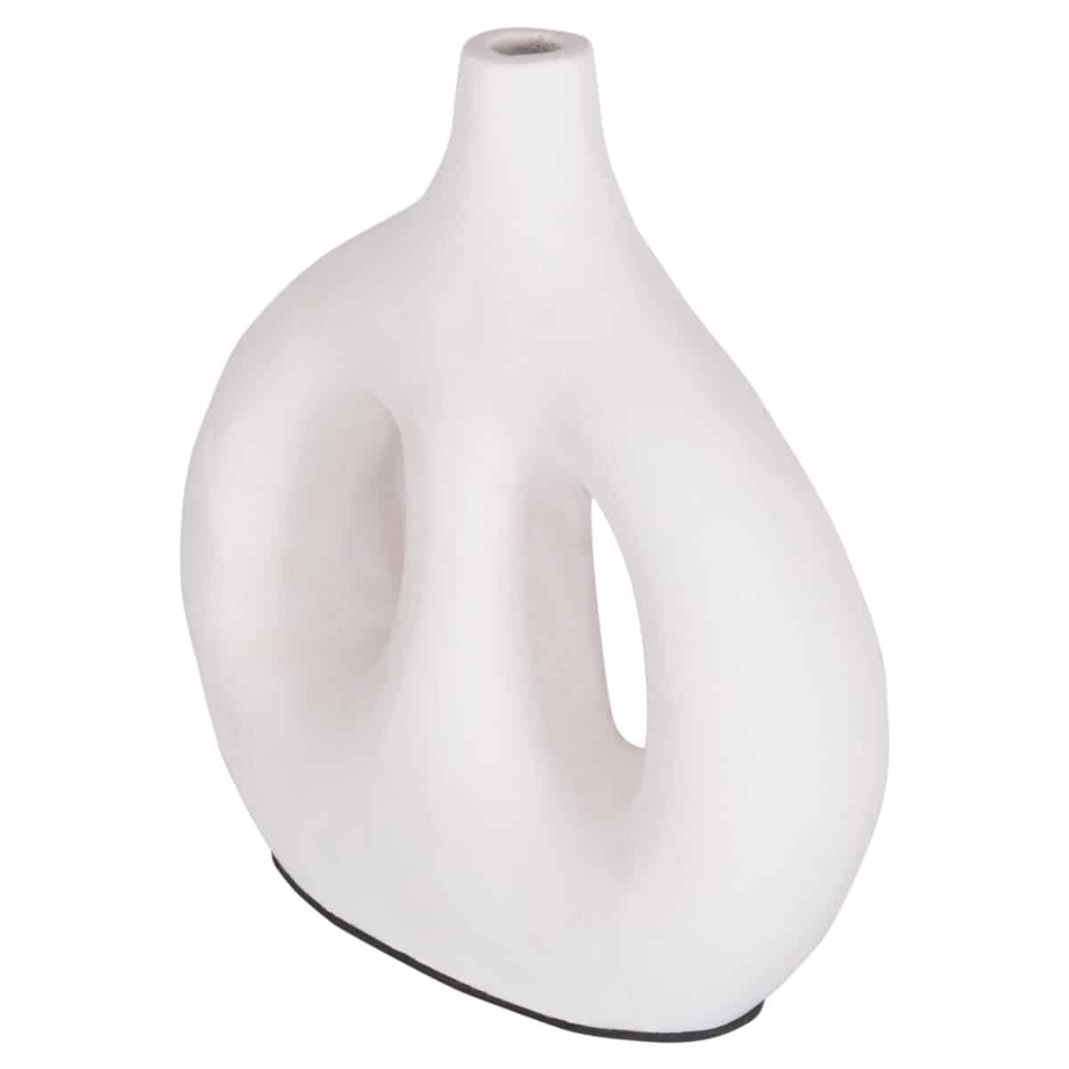 diakosmitiko-bazo-fb94413-terakota-se-le-4 ΔΙΑΚΟΣΜΗΤΙΚΟ ΒΑΖΟ ΣΕΙΡΑ CLAYVON HM4413 ΤΕΡΑΚΟΤΑ ΣΕ ΛΕΥΚΟ 23,5x8x24,5Υεκ. - Image 5