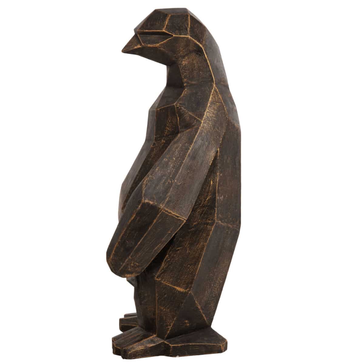 ΔΙΑΚΟΣΜΗΤΙΚΟ ΔΑΠΕΔΟΥ PENGUIN HM7914 GRC ΣΕ ΜΑΥΡΗ ΠΑΤΙΝΑ ΜΕ ΧΡΥΣΕΣ ΛΕΠΤΟΜΕΡΕΙΕΣ 45x45x100Y εκ. - Image 4