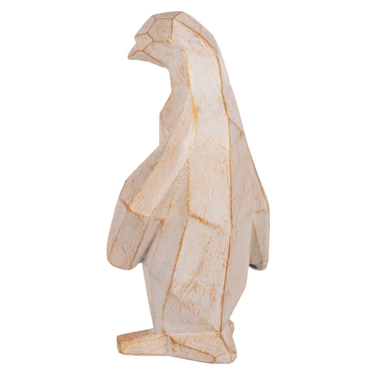 ΔΙΑΚΟΣΜΗΤΙΚΟ ΔΑΠΕΔΟΥ PENGUIN HM7915 GRC ΣΕ ΛΕΥΚΗ ΠΑΤΙΝΑ ΜΕ ΧΡΥΣΕΣ ΛΕΠΤΟΜΕΡΕΙΕΣ 30x20x60Υεκ. - Image 5