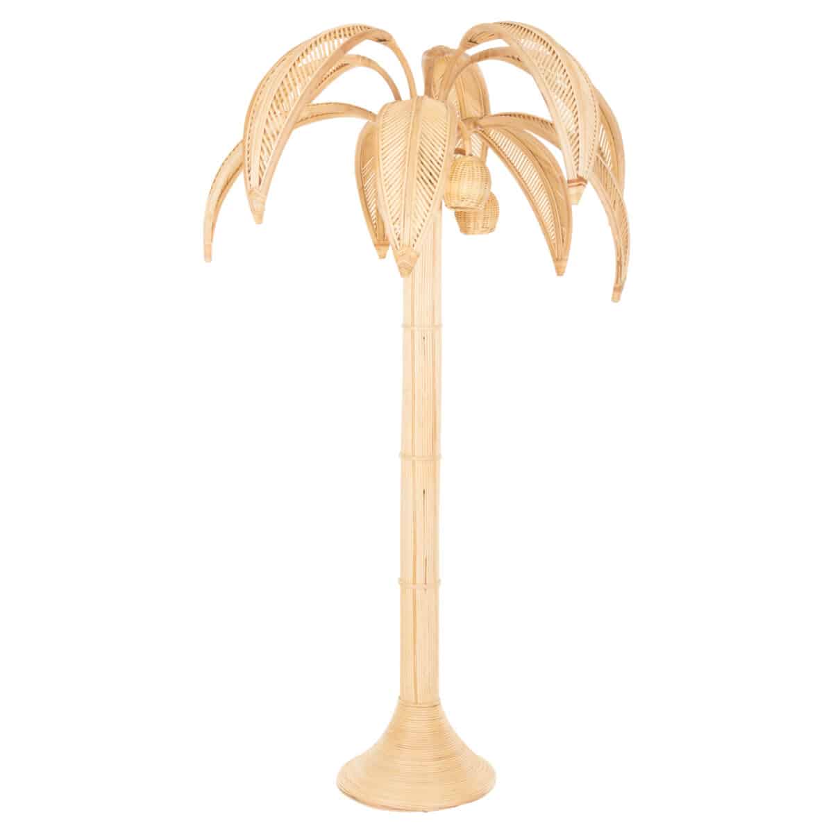 ΔΙΑΚΟΣΜΗΤΙΚΟ ΔΕΝΤΡΟ COCOON HM4317 τ.ΚΟΚΟΦΟΙΝΙΚΑ ΑΠΟ ΦΥΣΙΚΟ RATTAN Φ132x237Yεκ. - Image 3