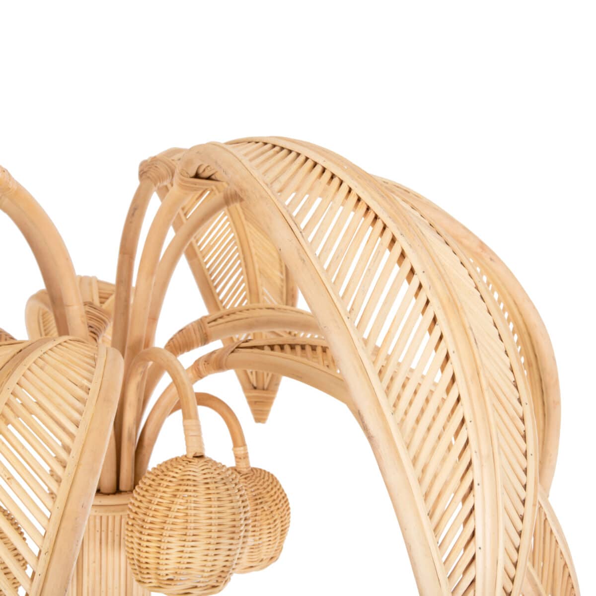 ΔΙΑΚΟΣΜΗΤΙΚΟ ΔΕΝΤΡΟ COCOON HM4317 τ.ΚΟΚΟΦΟΙΝΙΚΑ ΑΠΟ ΦΥΣΙΚΟ RATTAN Φ132x237Yεκ. - Image 6