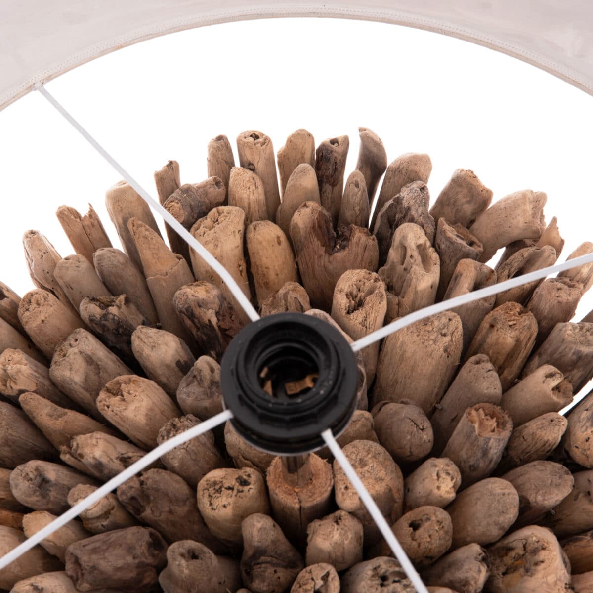 ΔΙΑΚΟΣΜΗΤΙΚΟ ΦΩΤΙΣΤΙΚΟ ΔΑΠΕΔΟΥ ALTAR HM4433 DRIFTWOOD--ΛΕΥΚΟ PVC Φ45x142Υεκ. - Image 6