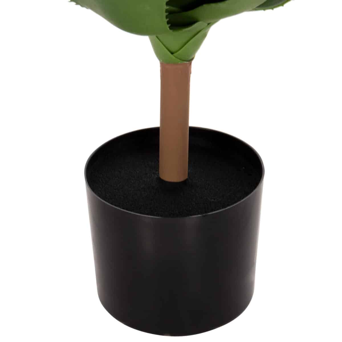 ΔΙΑΚΟΣΜΗΤΙΚΟ ΣΥΝΘΕΤΙΚΟ ΦΥΤΟ HM7998 ΠΛΑΤΥΦΥΛΛΗ ΑΓΑΥΗ ΣΕ ΓΛΑΣΤΡΑ Φ15x12,5-62Υεκ. - Image 4