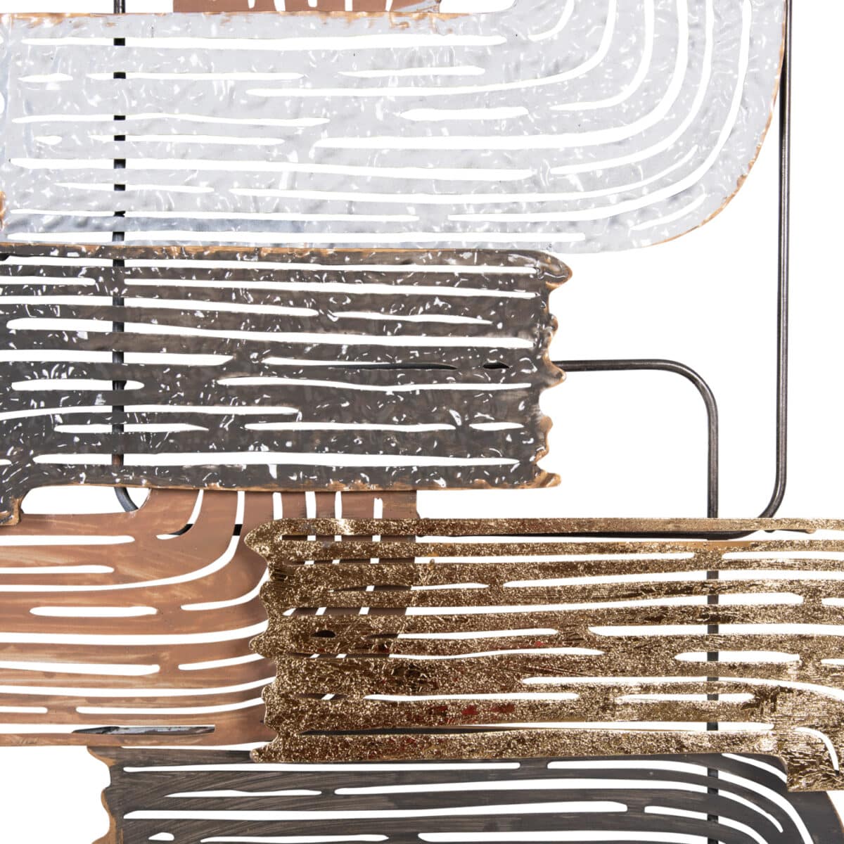 ΔΙΑΚΟΣΜΗΤΙΚΟ ΤΟΙΧΟΥ HM4206 ΜΕΤΑΛΛΟ ΣΕ ΔΙΑΦΟΡΑ ΧΡΩΜΑΤΑ 58x4x109εκ. - Image 4