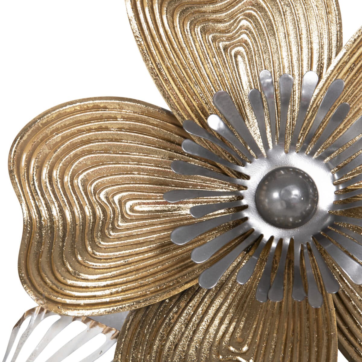 ΔΙΑΚΟΣΜΗΤΙΚΟ ΤΟΙΧΟΥ HM4214 ΜΕΤΑΛΛΟ ΣΕ ΛΕΥΚΟ-ΓΚΡΙ-ΧΡΥΣΟ 51x7,5x120εκ. - Image 5