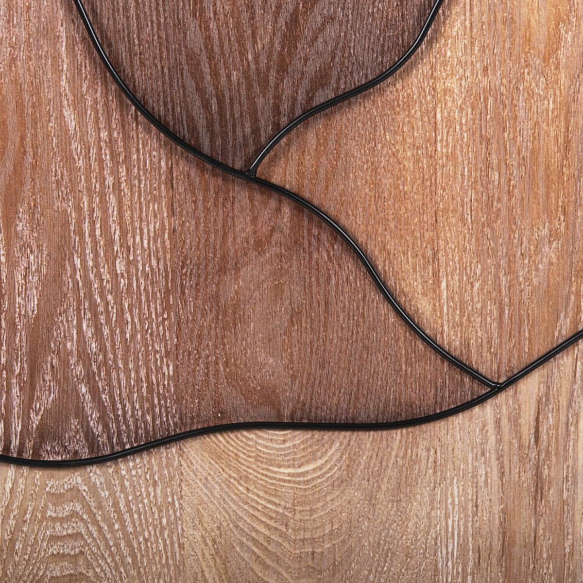 ΔΙΑΚΟΣΜΗΤΙΚΟ ΤΟΙΧΟΥ HM4220 ΔΙΑΦΟΡΕΣ ΑΠΟΧΡΩΣΕΙΣ ΞΥΛΟΥ-ΜΑΥΡΟ ΜΕΤΑΛΛΟ 60x3,5x93Υεκ. - Image 5