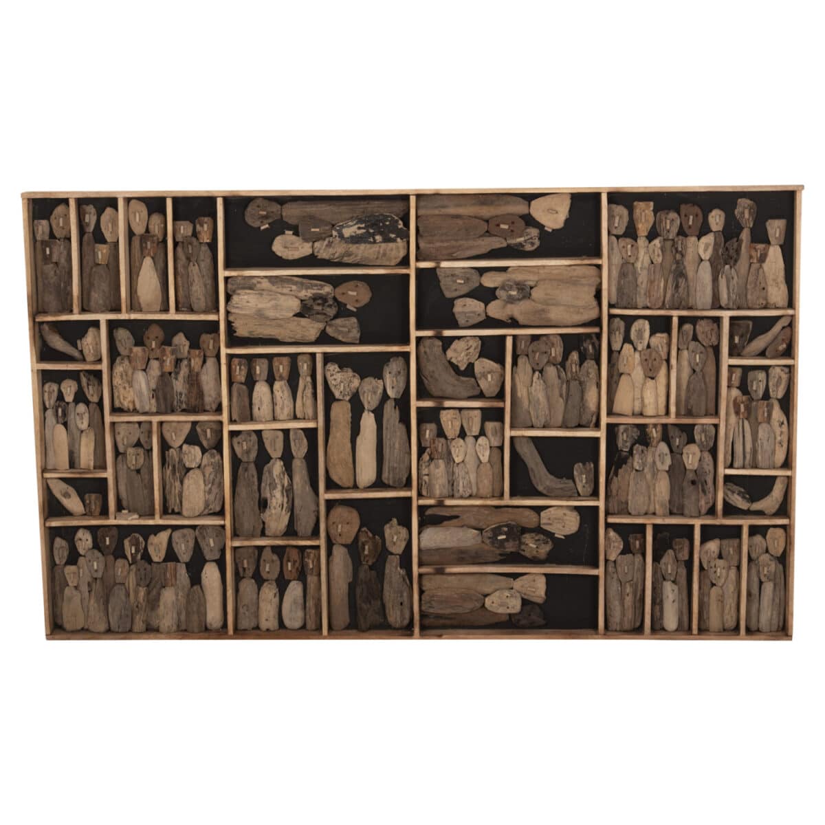 ΔΙΑΚΟΣΜΗΤΙΚΟ ΤΟΙΧΟΥ MYST HM4281 ΚΑΔΡΟ ΜΕ ΦΙΓΟΥΡΕΣ ΑΠΟ DRIFTWOOD 200x6x120Υεκ. - Image 3