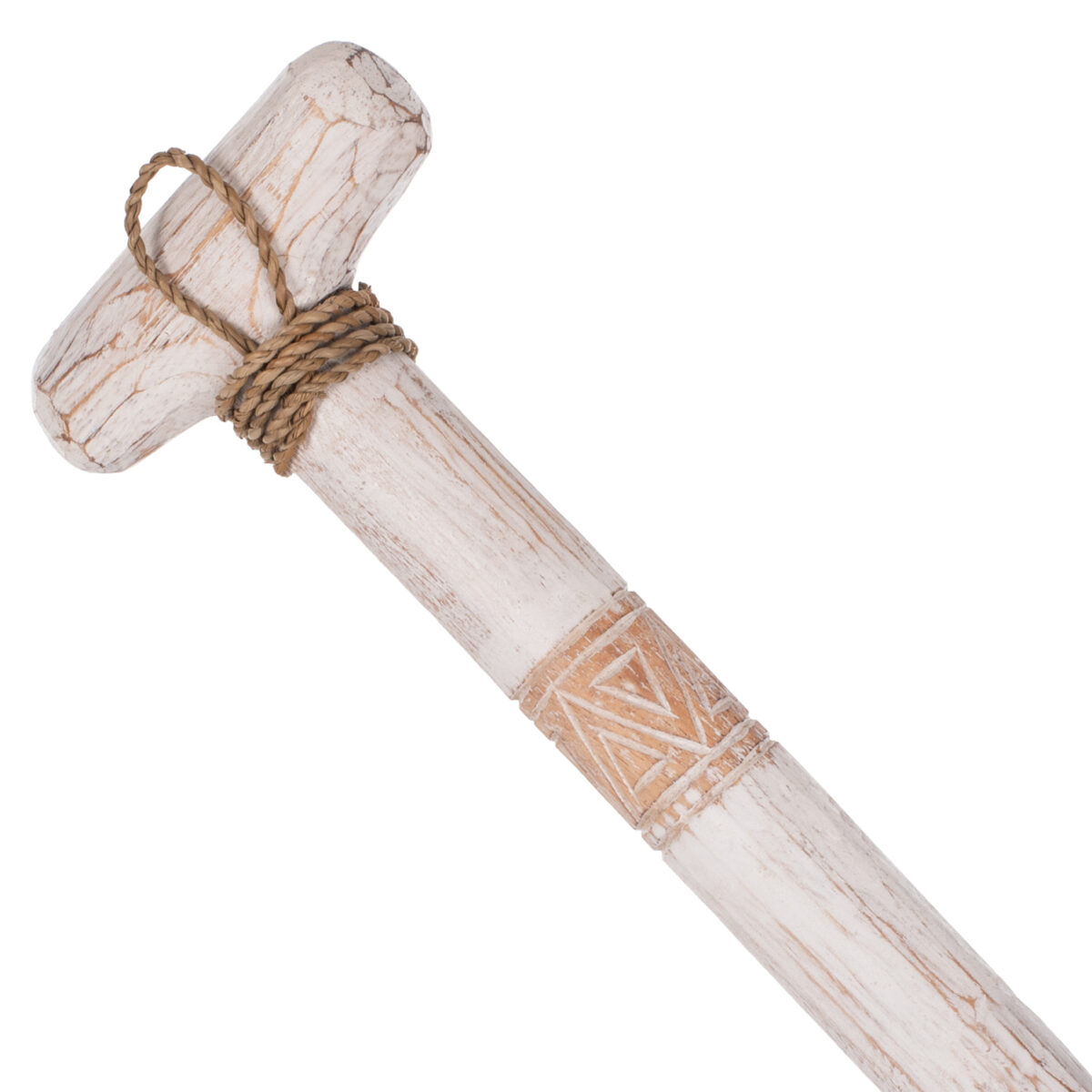 ΔΙΑΚΟΣΜΗΤΙΚΟ ΤΟΙΧΟΥ ΚΟΥΠΙ HM7709.02 ΑΠΟ ΜΑΣΙΦ ΞΥΛΟ ΑΛΜΠΑΣΙΑΣ ΛΕΥΚΟ 16,5x100 εκ. - Image 4