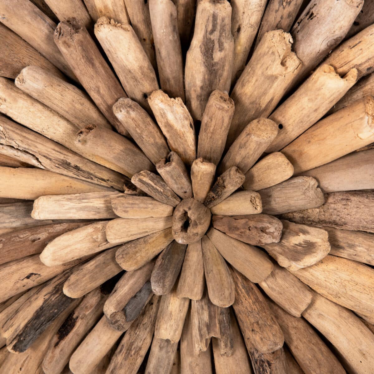 ΔΙΑΚΟΣΜΗΤΙΚΟ ΤΟΙΧΟΥ ΣΤΡΟΓΓΥΛΟ CHIIKI HM4298 DRIFTWOOD ΣΕ ΦΥΣΙΚΟ Φ60 εκ. - Image 4