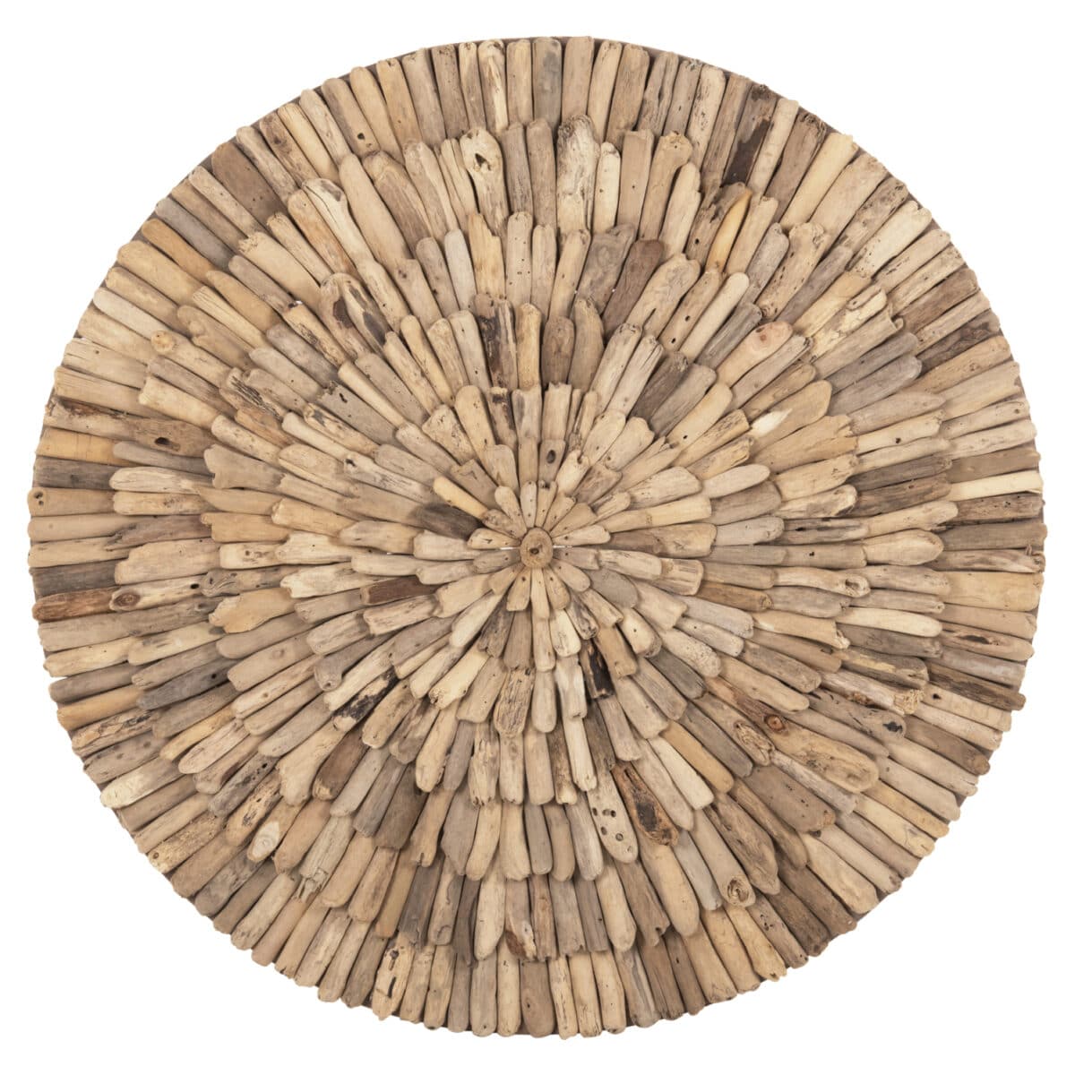 ΔΙΑΚΟΣΜΗΤΙΚΟ ΤΟΙΧΟΥ ΣΤΡΟΓΓΥΛΟ CHIIKI HM4299 DRIFTWOOD ΣΕ ΦΥΣΙΚΟ Φ80 εκ. - Image 3