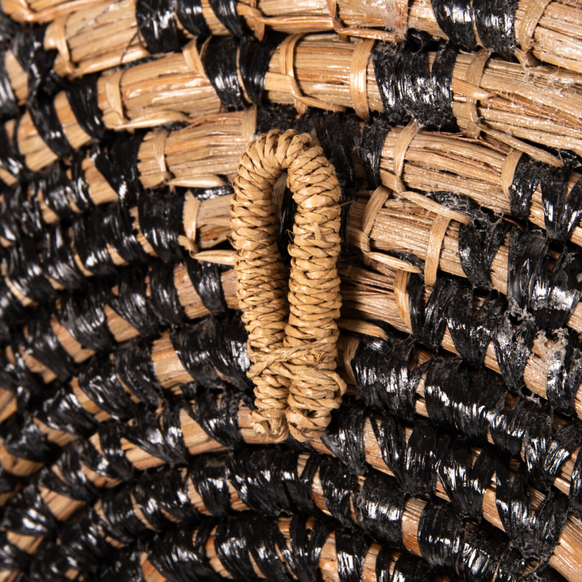 ΔΙΑΚΟΣΜΗΤΙΚΟ ΤΟΙΧΟΥ ΣΤΡΟΓΓΥΛΟ HM7863 MENDONG GRASS ΣΕ ΦΥΣΙΚΟ & ΜΑΥΡΟ Φ51x6Βεκ. - Image 6