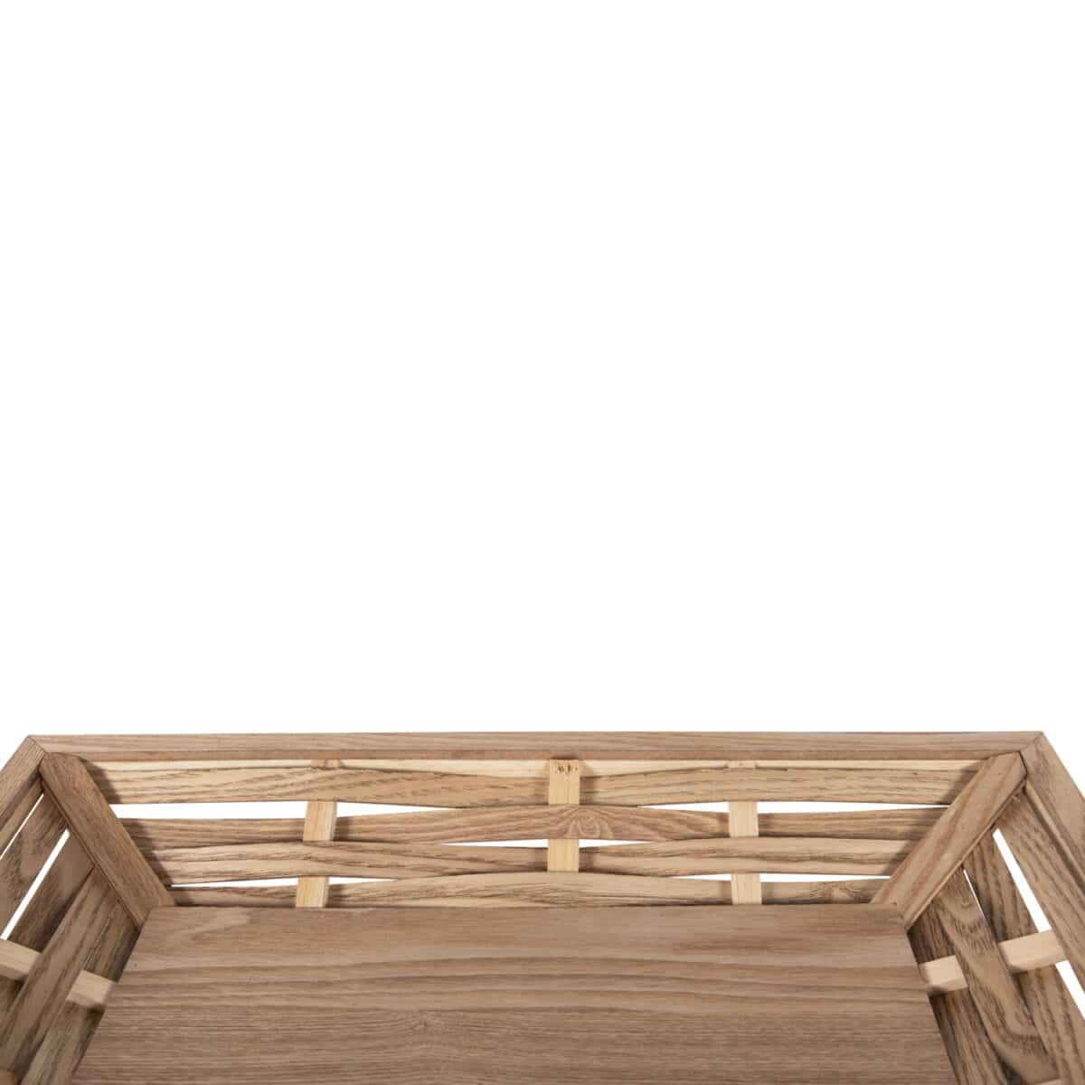 ΔΙΣΚΟΣ ΣΕΡΒΙΡΙΣΜΑΤΟΣ ΟΡΘΟΓΩΝΙΟΣ HM4228 ΞΥΛΟ ΕΛΑΤΟΥ & MDF 51x32x5,5Υ εκ. - Image 5