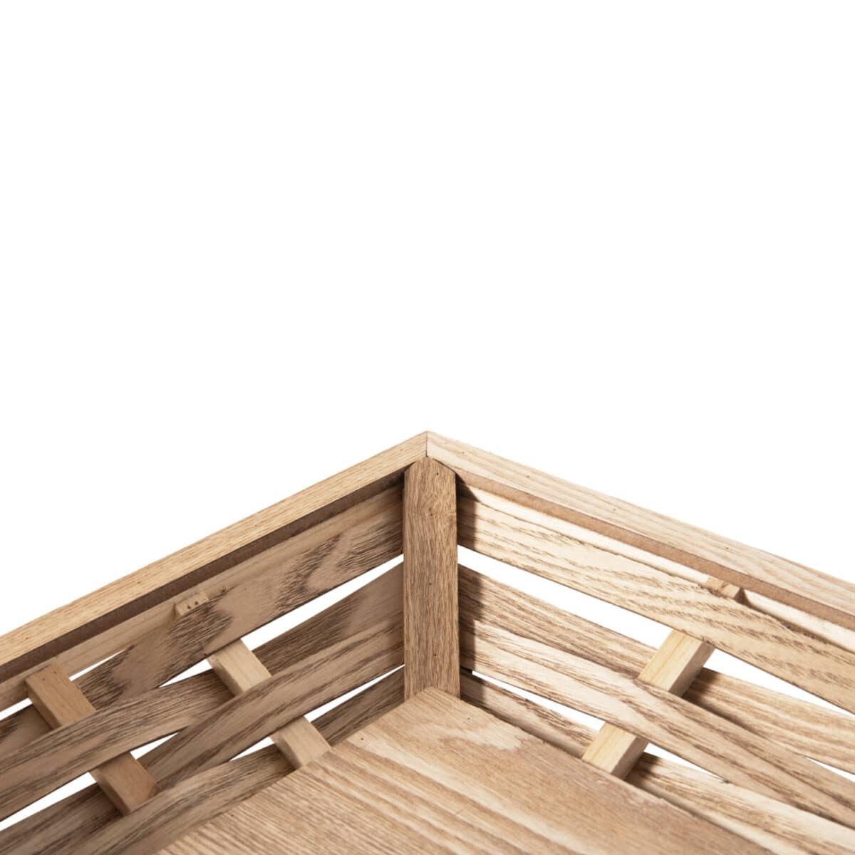 ΔΙΣΚΟΣ ΣΕΡΒΙΡΙΣΜΑΤΟΣ ΟΡΘΟΓΩΝΙΟΣ HM4228 ΞΥΛΟ ΕΛΑΤΟΥ & MDF 51x32x5,5Υ εκ. - Image 7