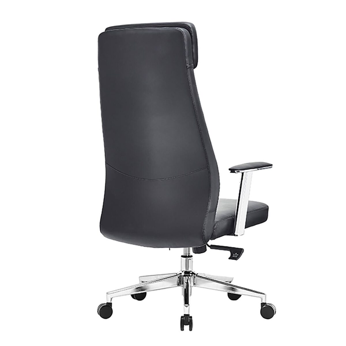 BF8800 Πολυθρόνα Γραφείου Διευθυντή, Pu Μαύρο, Βάση & - Image 4
