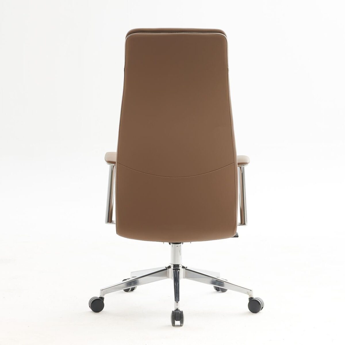 BF8800 Πολυθρόνα Γραφείου Διευθυντή, Pu Cappuccino, Βάση - Image 4