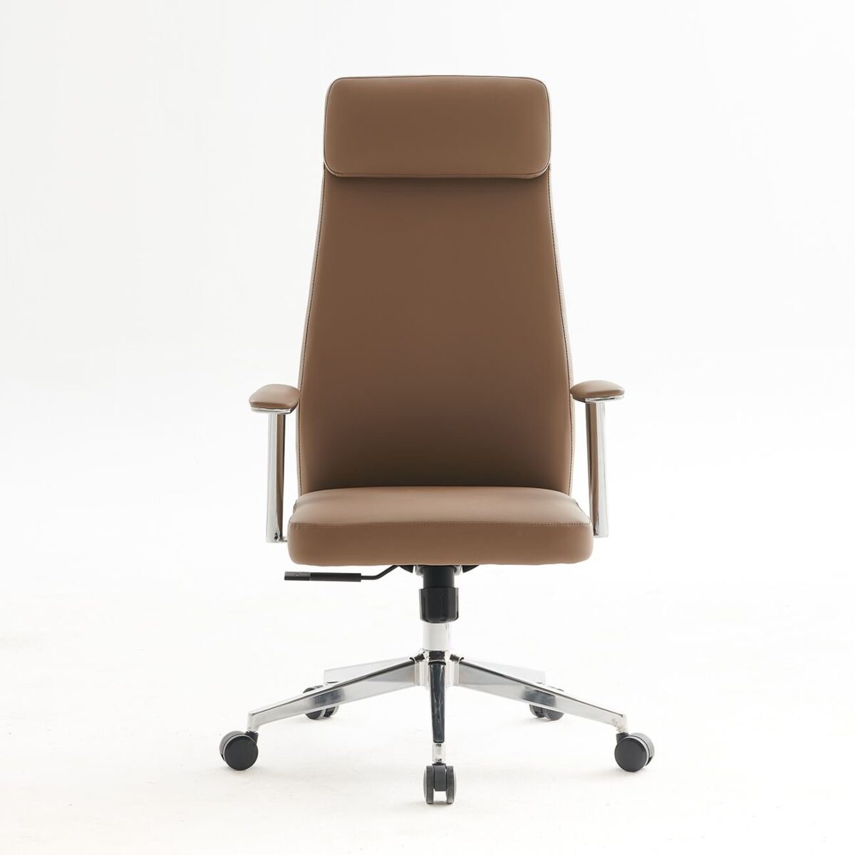 BF8800 Πολυθρόνα Γραφείου Διευθυντή, Pu Cappuccino, Βάση - Image 5