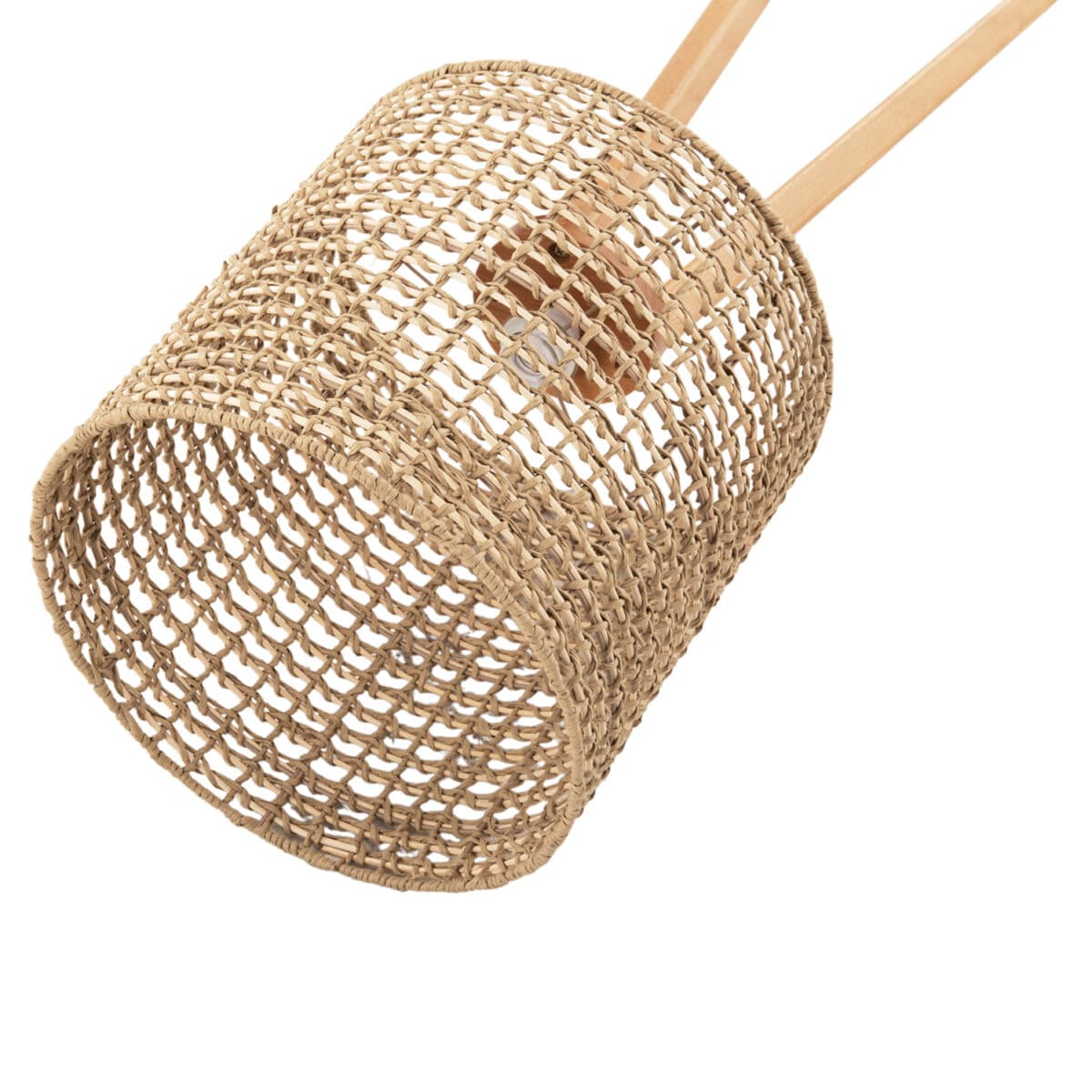 ΕΠΙΔΑΠΕΔΙΟ ΦΩΤΙΣΤΙΚΟ HM4351 RUBBERWOOD-RATTAN-PAPER ROPE ΣΕ ΦΥΣΙΚΟ Φ36x149,5Υεκ. - Image 7