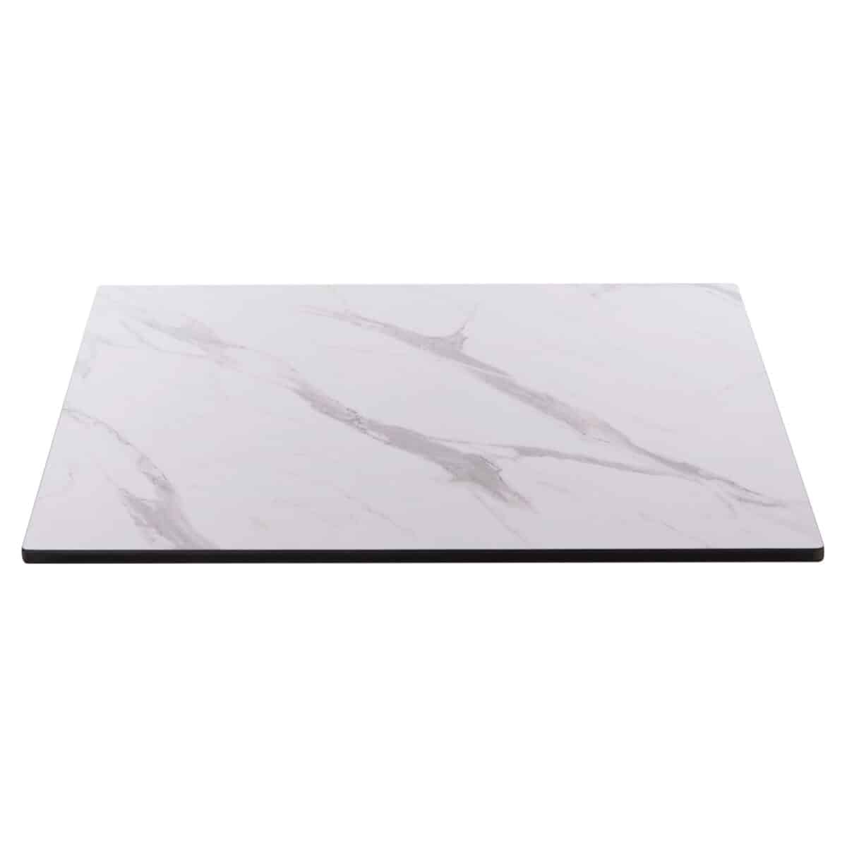 ΕΠΙΦΑΝΕΙΑ ΤΡΑΠΕΖΙΟΥ HPL GLOSSΥ HM6363.01 ΤΕΤΡΑΓΩΝΗ COMPACT ΛΕΥΚΟ ΜΑΡΜΑΡΟ 60x60x1.5εκ - Image 3