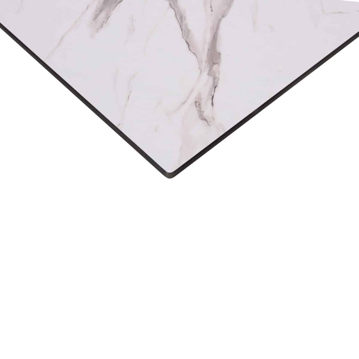 ΕΠΙΦΑΝΕΙΑ ΤΡΑΠΕΖΙΟΥ HPL GLOSSΥ HM6363.01 ΤΕΤΡΑΓΩΝΗ COMPACT ΛΕΥΚΟ ΜΑΡΜΑΡΟ 60x60x1.5εκ - Image 4