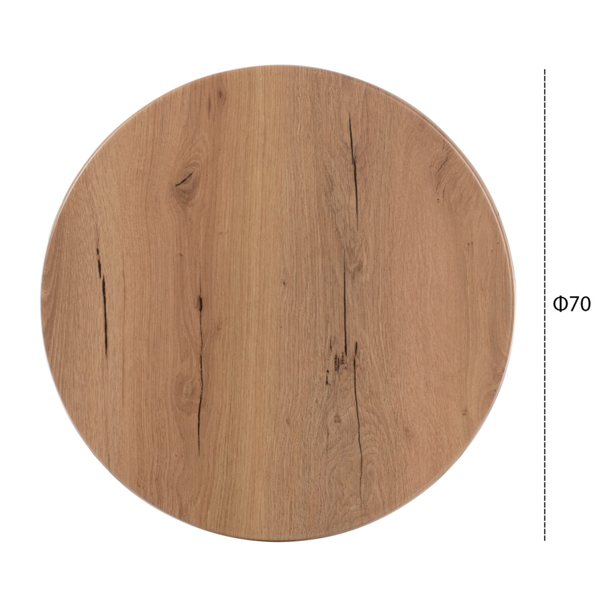 ΕΠΙΦΑΝΕΙΑ ΤΡΑΠΕΖΙΟΥ Φ70Χ2.5εκ. WERZALIT ΦΥΣΙΚΟ HM5228.14 - Image 2