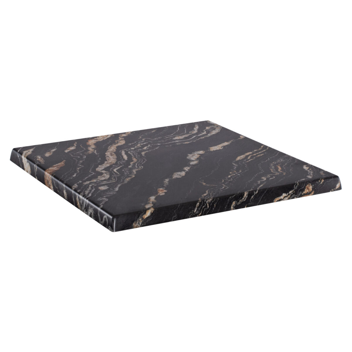 ΕΠΙΦΑΝΕΙΑ ΤΡΑΠΕΖΙΟΥ WERZALIT 70Χ70Χ3.5εκ.BLACK GOLD MARBLE HM5230.15 - Image 3