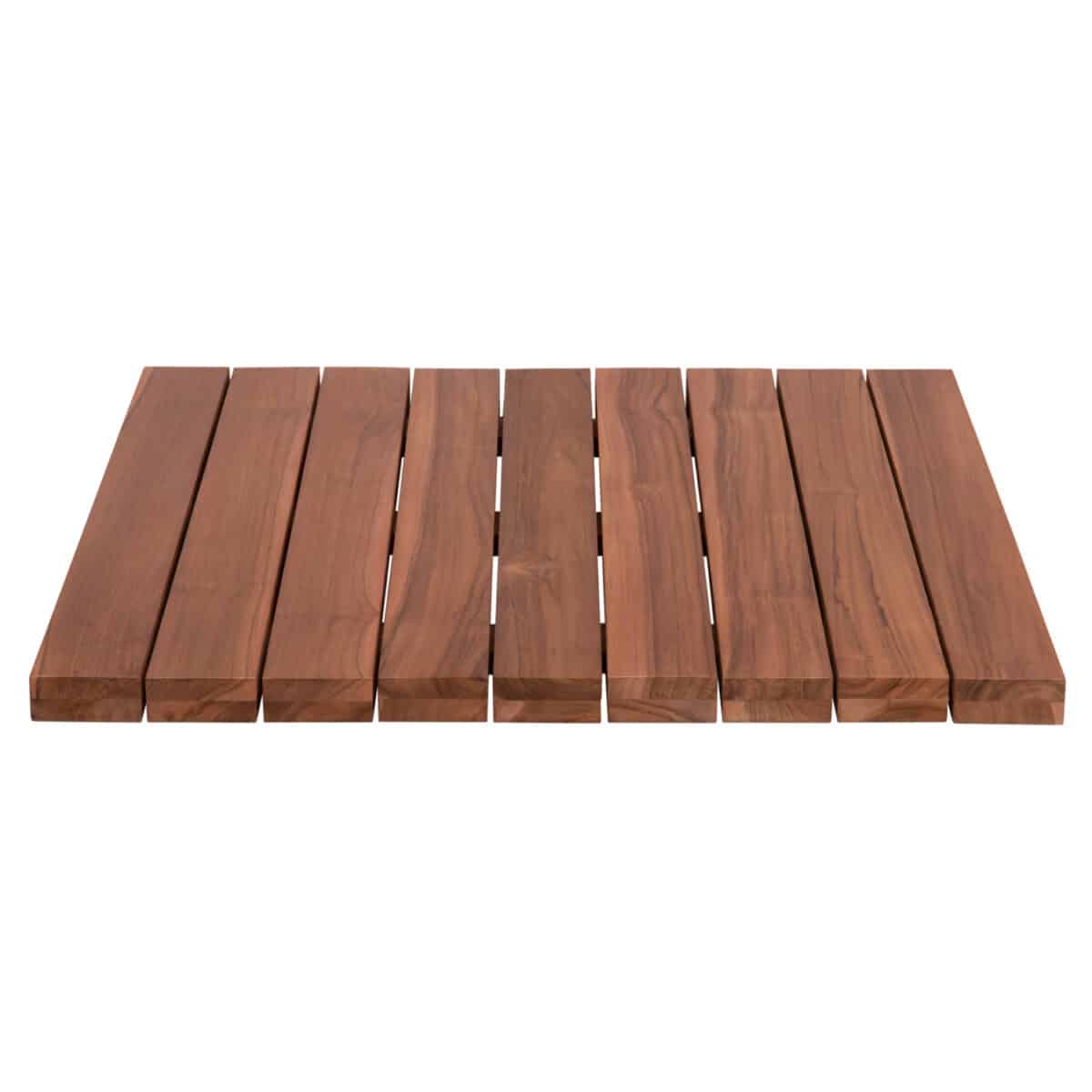 ΕΠΙΦΑΝΕΙΑ ΤΡΑΠΕΖΙΟΥ ΞΥΛΟ TEAK-ΦΥΣΙΚΟ ΤΕΤΡΑΓΩΝΗ HM6139 ΜΑΣΙΦ 80x80x4(πάχος)εκ. - Image 3