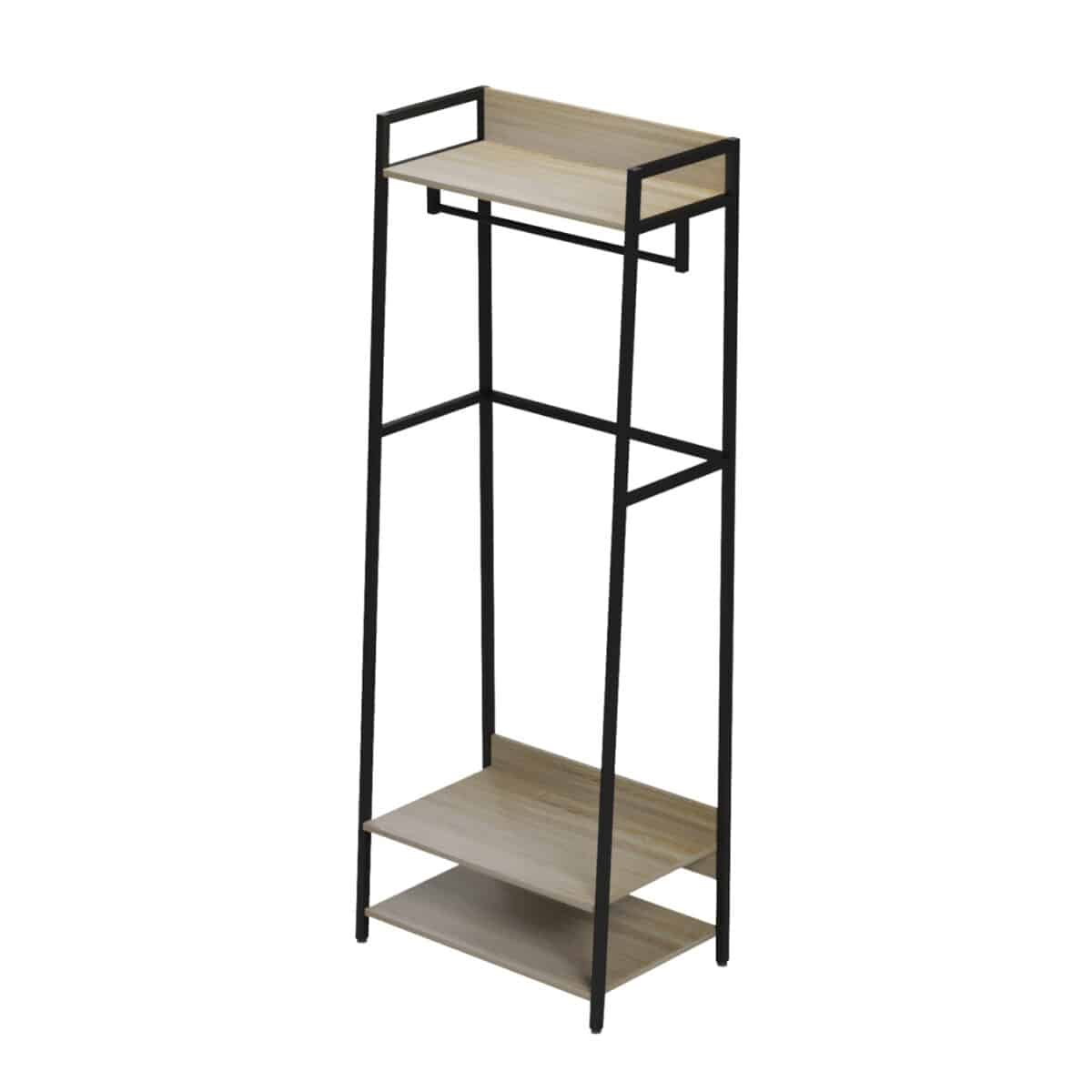 ΕΠΙΠΛΟ ΕΙΣΟΔΟΥ/ΑΝΟΙΧΤΗ ΝΤΟΥΛΑΠΑ ARANJA HM18085 ΜΕΤΑΛΛΟ ΜΑΥΡΟ-ΜΕΛΑΜΙΝΗ SONAMA 64x40x169Υεκ. - Image 4