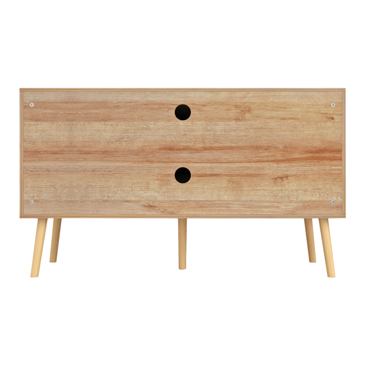 ΕΠΙΠΛΟ TV ΜΕΛΑΜΙΝΗΣ COLM ΜΕ ΠΟΡΤΕΣ RATTAN HM9223.11 ΣΕ ΧΡΩΜΑ ΦΥΣΙΚΟ 120x39x56,5Υεκ. - Image 5