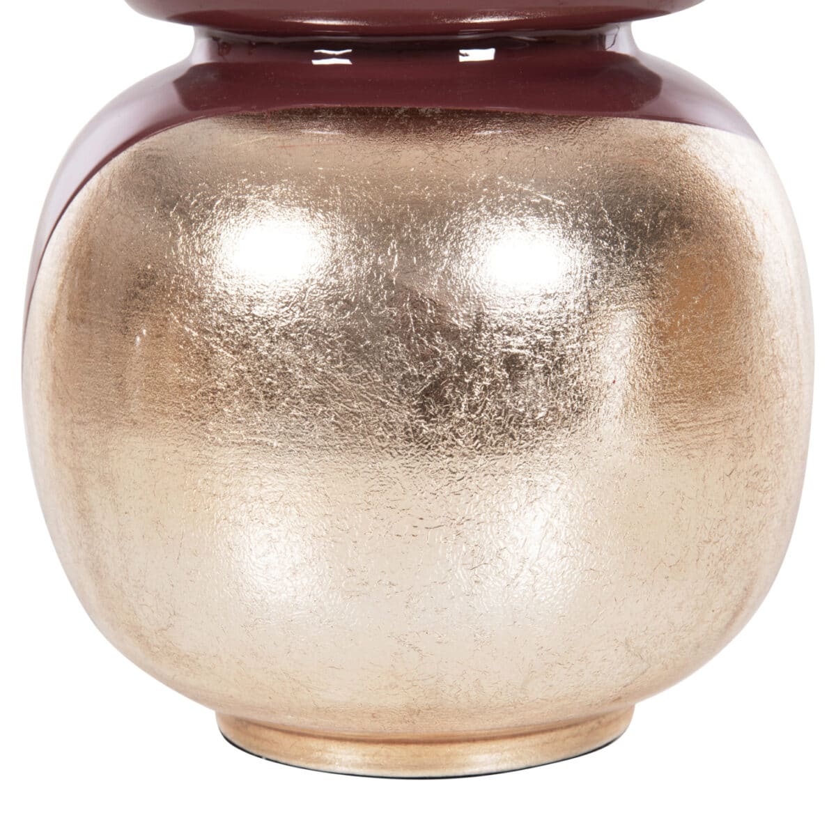 ΕΠΙΤΡΑΠΕΖΙΟ ΔΙΑΚΟΣΜΗΤΙΚΟ BAZO LINGON HM4233.06 ΜΕΤΑΛΛΟ ΚΕΡΑΣΙ-ΧΡΥΣΟ ΠΕΡΛΕ Φ21x37,5Υ - Image 4