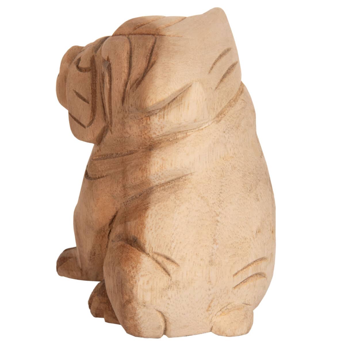 ΕΠΙΤΡΑΠΕΖΙΟ ΔΙΑΚΟΣΜΗΤΙΚΟ DOZER BULLDOG ΞΥΛΟ SUAR ΣΕ ΦΥΣΙΚΟ ΧΡΩΜΑ HM7923 9x8x12Y εκ. - Image 4