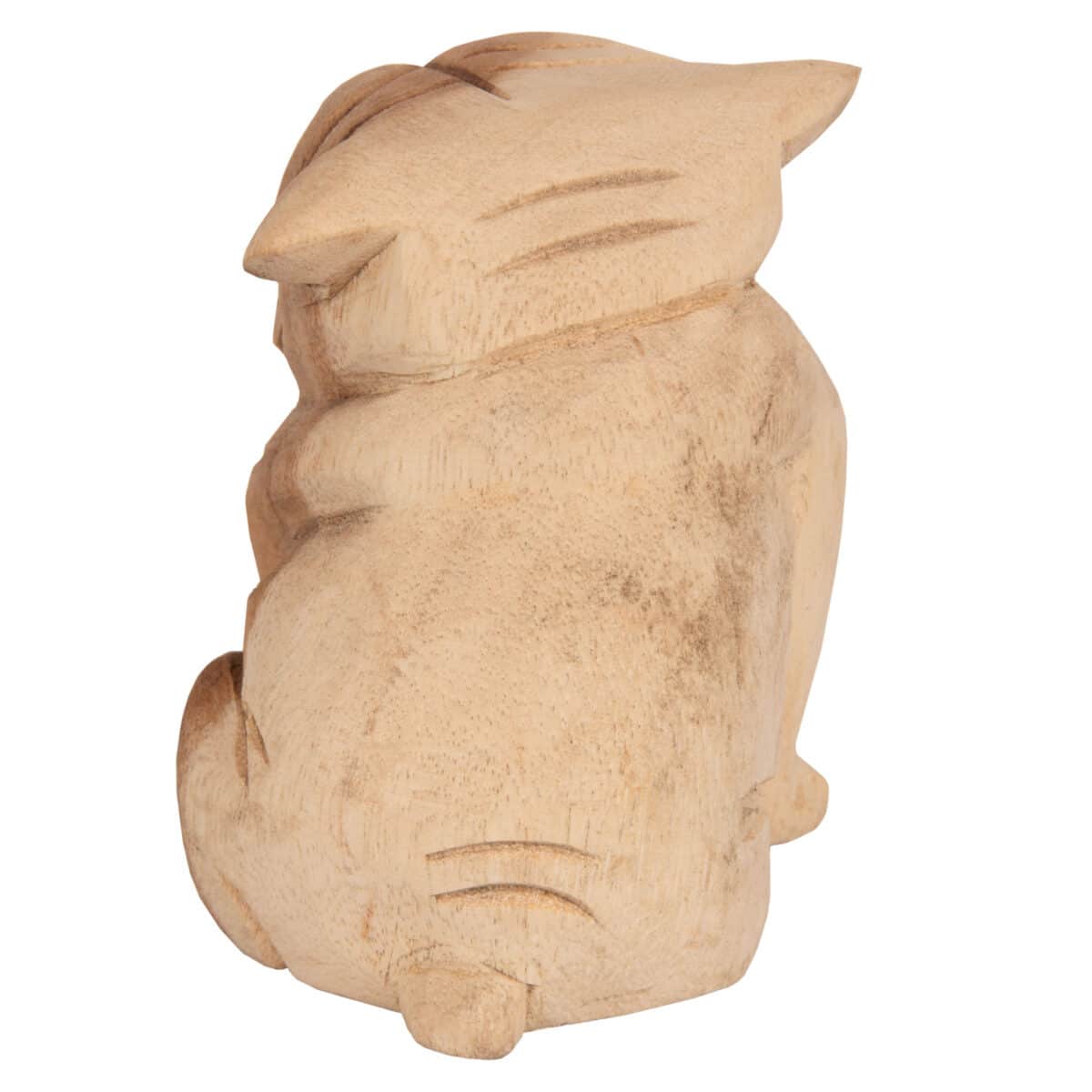 ΕΠΙΤΡΑΠΕΖΙΟ ΔΙΑΚΟΣΜΗΤΙΚΟ DOZER BULLDOG ΞΥΛΟ SUAR ΣΕ ΦΥΣΙΚΟ ΧΡΩΜΑ HM7923 9x8x12Y εκ. - Image 5