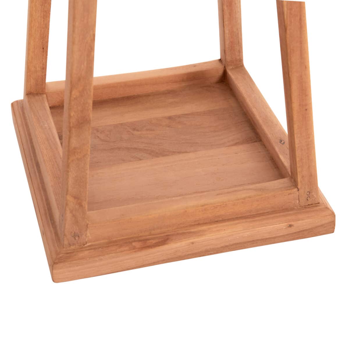 ΕΠΙΤΡΑΠΕΖΙΟ ΔΙΑΚΟΣΜΗΤΙΚΟ ΦΑΝΑΡΙ ΓΙΑ ΚΕΡΙ RAMI HM4584 ΞΥΛΟ TEAK ΦΥΣΙΚΟ 25x25x39-67Υεκ. - Image 5