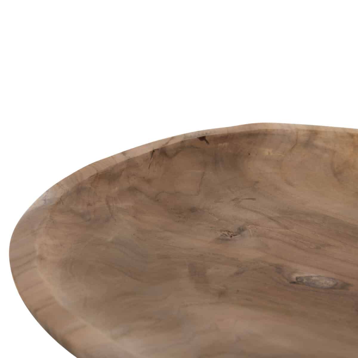 ΕΠΙΤΡΑΠΕΖΙΟ ΔΙΑΚΟΣΜΗΤΙΚΟ HM4293 ΟΒΑΛ ΔΙΣΚΟΣ ΑΝΑΚΥΚΛΩΜΕΝΟ ΤΕΑΚ 45x35x4Υεκ. - Image 9