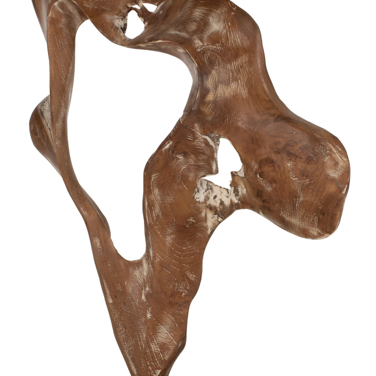 ΕΠΙΤΡΑΠΕΖΙΟ ΔΙΑΚΟΣΜΗΤΙΚΟ HM7715 ΑΠΟ ΜΑΣΙΦ ΞΥΛΟ ΤEAK WHITEWASH 41,5Χ15Χ63Y ΕΚ. - Image 6