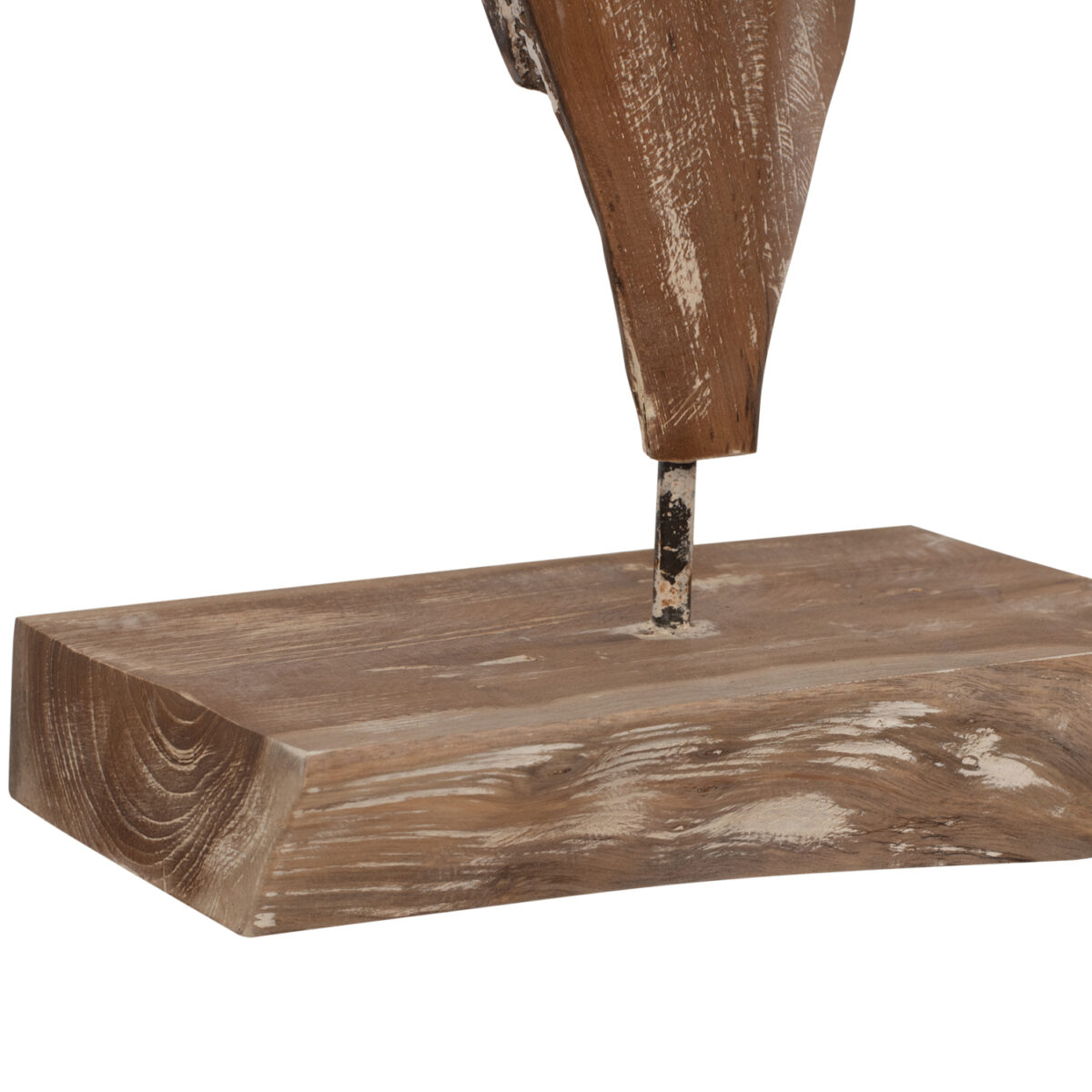 ΕΠΙΤΡΑΠΕΖΙΟ ΔΙΑΚΟΣΜΗΤΙΚΟ HM7715 ΑΠΟ ΜΑΣΙΦ ΞΥΛΟ ΤEAK WHITEWASH 41,5Χ15Χ63Y ΕΚ. - Image 7