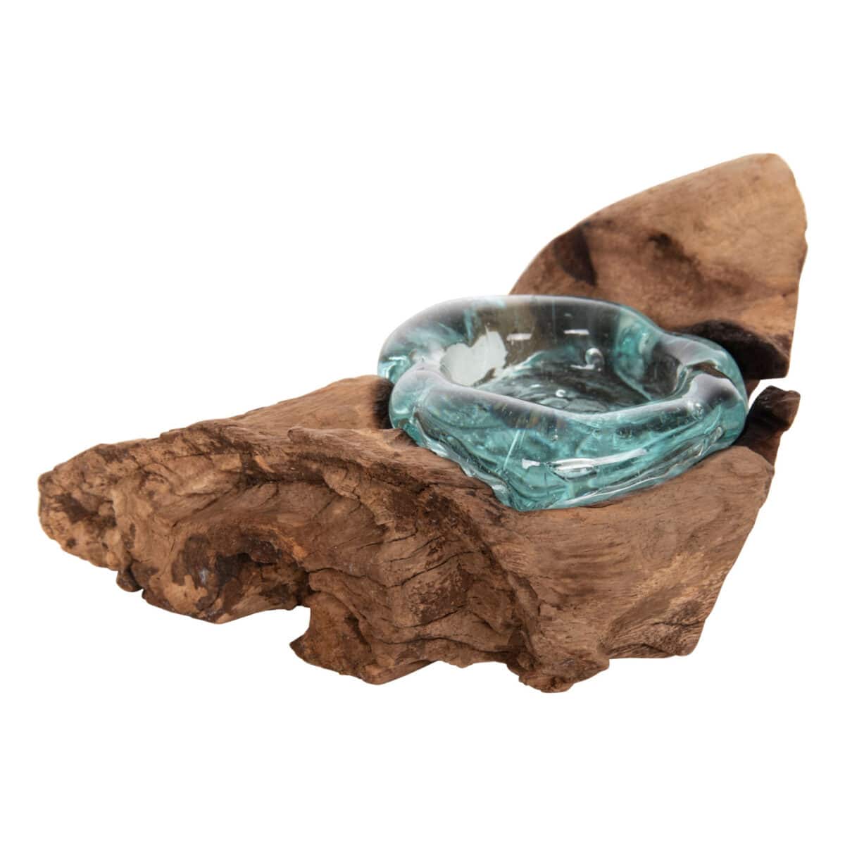 ΕΠΙΤΡΑΠΕΖΙΟ ΔΙΑΚΟΣΜΗΤΙΚΟ ΓΙΑ ΚΕΡΙ (1 ΘΕΣH) HM4283 ΜΑΣΙΦ ΞΥΛΟ ΤΕΑΚ & ΓΥΑΛΙ-ΦΥΣΙΚΟ - Image 5