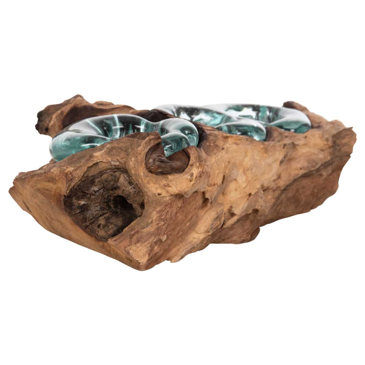 ΕΠΙΤΡΑΠΕΖΙΟ ΔΙΑΚΟΣΜΗΤΙΚΟ ΓΙΑ ΚΕΡΙΑ 3 ΘΕΣΕΩΝ HM4282 ΜΑΣΙΦ ΞΥΛΟ ΤΕΑΚ & ΓΥΑΛΙ-ΦΥΣΙΚΟ - Image 7