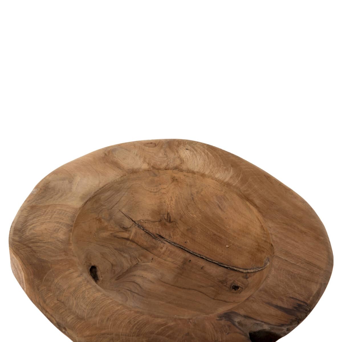 ΕΠΙΤΡΑΠΕΖΙΟ ΔΙΑΚΟΣΜΗΤΙΚΟ ΜΠΟΛ YOKI HM9627 ΞΥΛΟ ΤΕΑΚ Φ29x6Υ εκ. - Image 4