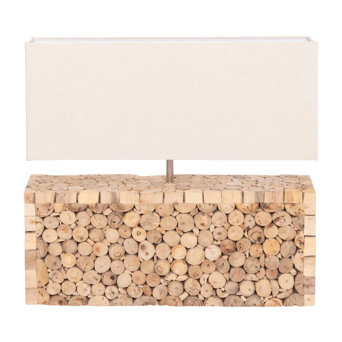 ΕΠΙΤΡΑΠΕΖΙΟ ΦΩΤΙΣΤΙΚΟ TWIGGY HM4437 DRIFTWOOD & ΛΕΥΚΟ ΚΑΠΕΛΟ 50.5x16x45.5Υεκ. - Image 3