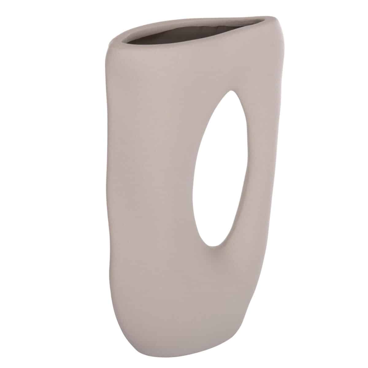 ΕΠΙΤΡΑΠΕΖΙΟ ΚΕΡΑΜΙΚΟ ΔΙΑΚΟΣΜΗΤΙΚΟ SEBOR HM4626.02 ΓΚΡΙ ΜΑΤ 21x8x35.5Υεκ