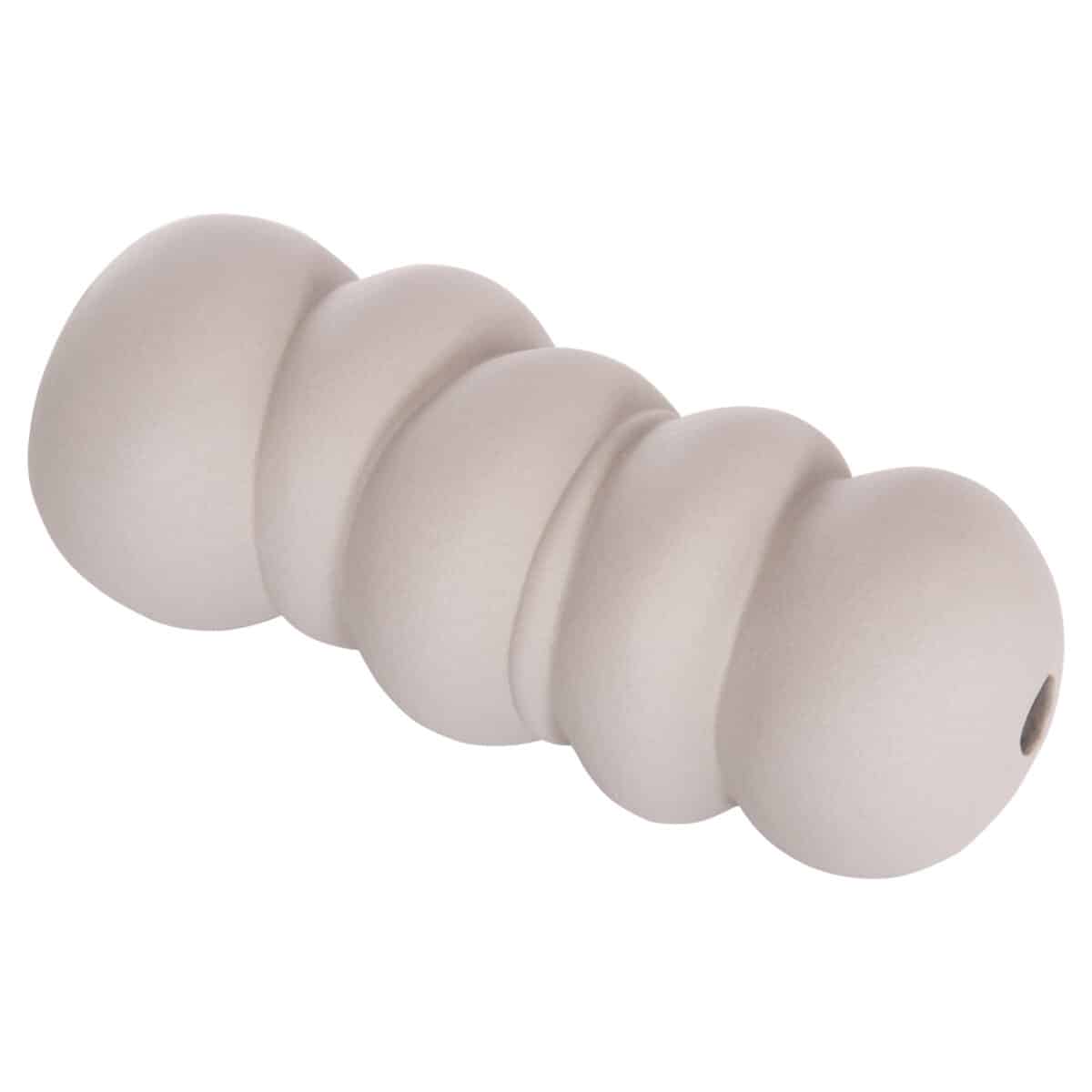 ΕΠΙΤΡΑΠΕΖΙΟ ΚΕΡΑΜΙΚΟ ΔΙΑΚΟΣΜΗΤΙΚΟ ROOK HM4630.03 ΓΚΡΙ ΜΑΤ Φ12x30Υ εκ. - Image 4