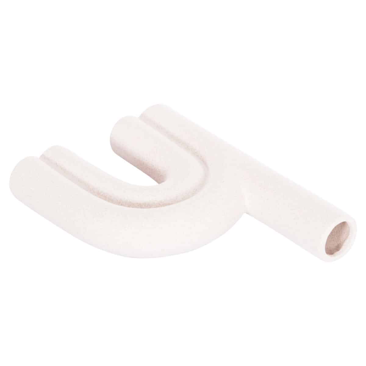 ΕΠΙΤΡΑΠΕΖΙΟ ΚΕΡΑΜΙΚΟ ΔΙΑΚΟΣΜΗΤΙΚΟ ARCON HM4638.01 ΚΡΥΣΤΑΛΛΙΚΟ ΥΠΟΛΕΥΚΟ 25,5x6x34Υεκ - Image 5