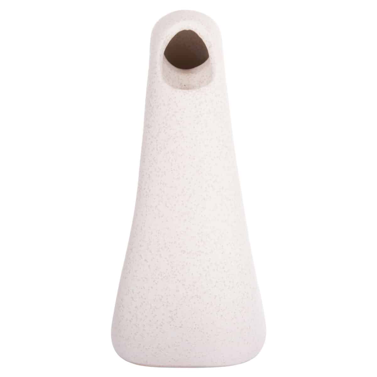 ΕΠΙΤΡΑΠΕΖΙΟ ΚΕΡΑΜΙΚΟ ΔΙΑΚΟΣΜΗΤΙΚΟ ELLIPTO HM4644.01 ΥΠΟΛΕΥΚΟ ΚΡΥΣΤΑΛΛΙΚΟ 16,5x9x20Υεκ - Image 5